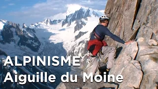 Arête Sud de l'Aiguille du Moine Chamonix Mont-Blanc alpinisme escalade montagne