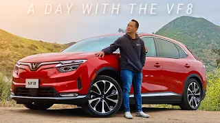 A Day with the Vinfast VF8 Drive + Tech Tour: DIFFERENT!