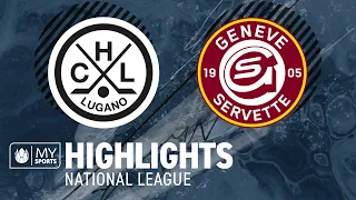 HC Lugano - Genève-Servette HC 7-2 (3-1; 4-0; 0-1)