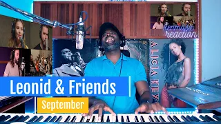 Leonid & Friends September(Earth,Wind& Fire) cover- Reaction