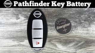 2019 - 2021 Nissan Pathfinder Remote Key Fob Battery Replacement - How To Change Replace Batteries