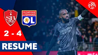 Résumé Stade Brestois 29 - Olympique Lyonnais | J16 Ligue 1 Uber Eats | Olympique Lyonnais