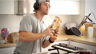 Ableton Live Looping Performance in Kitchen | Anton Lock