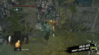 Dark Souls - Knight Lautrec Kick Strategy