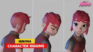 Nimona Character Rigging Reel - Animation Test - Animation Breakdowns - 3D Animation Internships