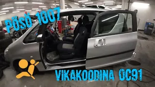 Peugeot 1007 näkemättä huutokaupasta kohti luottopeliä. Mitenhän mahtaa tän projektin kanssa käydä.