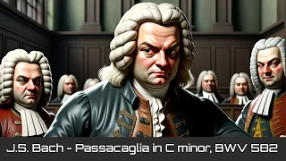 J.S. Bach - Passacaglia & Fugue in C minor, BWV 582 - Passacaglia (Synthesized)