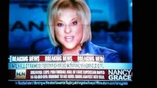 Lawrence Taylor BLASTED by Nancy Grace on his Rape Accusation 5/6/10