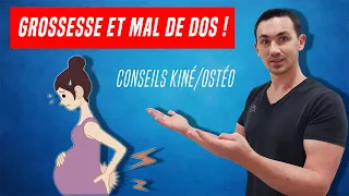 GROSSESSE ET MAL DE DOS : EXPLICATION ET EXERCICES KINÉ