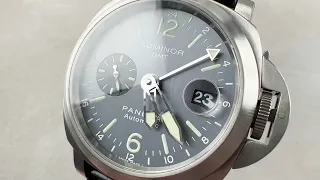 Panerai Luminor GMT  Titanium PAM 89 Panerai Watch Review