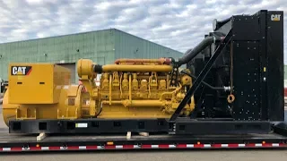 New Caterpillar 2750 kW, CAT 3516E diesel generator set, 13800V - CSDG # 2521