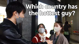 Which Country has the Hottest guy?