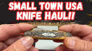 Small Town USA Knife Haul!