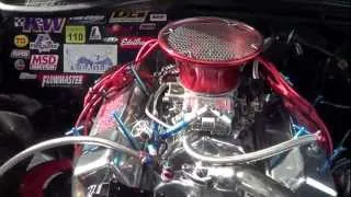 '85 355 ci  Monte Carlo SS side exhaust cold start Kaneohe 2/16/2013