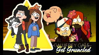 REACTION, GRAVITY FALLS, 2x1, Gallifrey Gals Get Gruncled! s2Ep1, SCARY-OKE