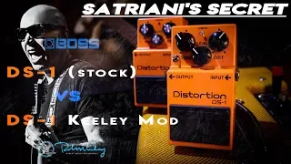 BOSS DS-1 Stock Vs DS-1 Keeley Mod - "Satch's Secret"