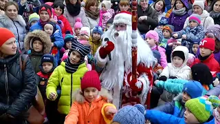 День Рождения Деда Мороза в Парке Янтарного Периода.Каскад