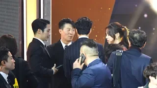 191030 "번호교환 하는 배우들" 정해인, 김남길, 이하늬, 진선규 "대중문화예술상 Award" 4K 직캠 fancam