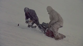 Snow Cave Scene from Shoot to Kill Deadly Pursuit 1988