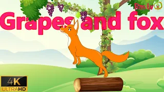 English stories- Grapes and fox | English moral stories || Stories for All || Bas tv English