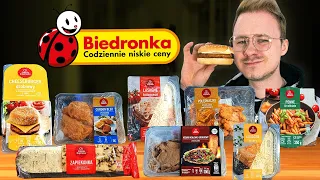 Zjedliśmy WSZYSTKIE DANIA DO MIKROFALI Z BIEDRONKI!