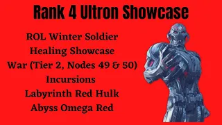 MCOC: Ultimate Ultron!!! Rank 4 Showcase - Damage & Utility