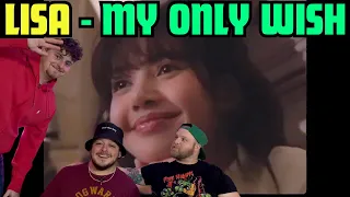 BLACKPINK LISA - My Only Wish (Britney Spears Cover) REACTION