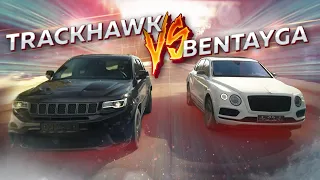 TrackHawk VS Bentayga. BMW M850, Байкал, 200 км/ч в дрифте.