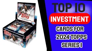 The Top 10 Rookie Cards to Invest in from the 2024 Topps Series 1