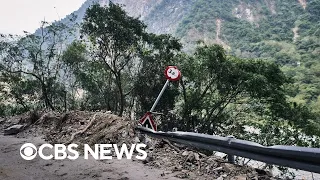 Videos show aftermath of Taiwan earthquake as search and rescue efforts continue