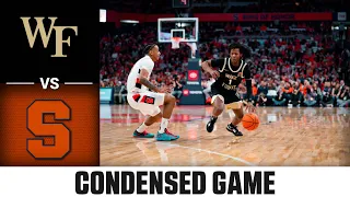 Wake Forest vs. Syracuse Condensed Game | 2022-23 ACC Men’s Basketball