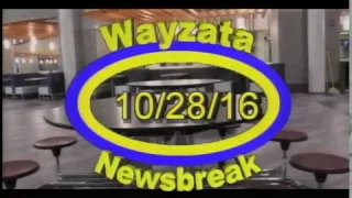 Wayzata NewsBreak 10/28/2016