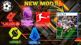 🆕 New FTS 2024 Mod !! New Upgrade + Lastest Transfers & More !! 🔥⚽