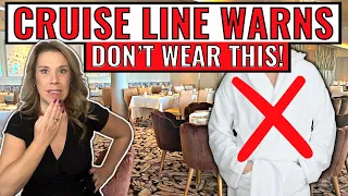 CRUISE PASSENGERS SURPRISED! 5 Clothing Items Not to Wear on a Cruise