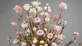 Фарфоровые цветы от Владимира Каневского