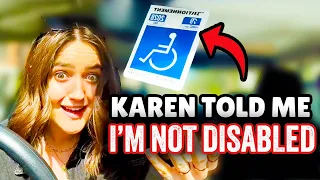 Karen Told Me I'm Not Disabled 😱 | CATERS CLIPS