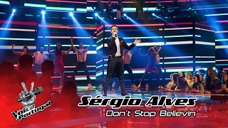 Sérgio Alves - Don't Stop Believin' (Journey) | Gala | The Voice Portugal