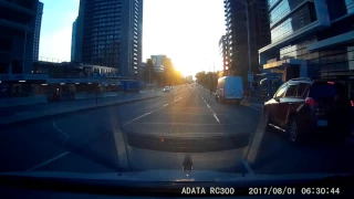 TTC Employee Reckless Driving Captured on Dashcam Video