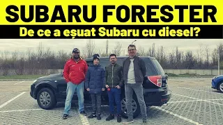 Subaru Forester Diesel, concept bun, vânzări slabe.