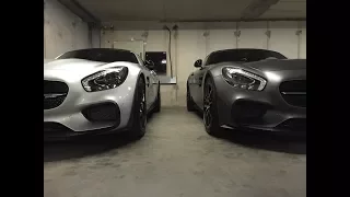 Mercedes-AMG GT S LOUD EXHAUST POPS & BANGS!