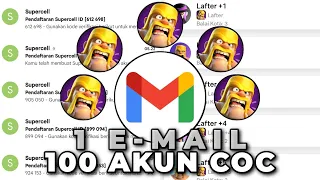 Cara membuat banyak Akun COC di 1 email