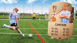 I Took 100 Shots vs. Professional Free Kick Taker & Scored __ Goals (Football)