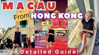 MACAU from HONG KONG (Detailed Guide!) + Great Hotel worth ₱4,000