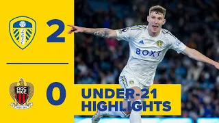 Leeds United U21 2-0 OGC Nice II | Premier League International Cup