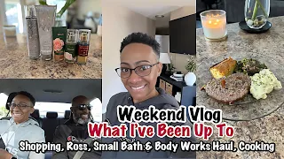 WEEKEND VLOG | WHAT I’VE BEEN UP TO | SHOPPING | ROSS, BATH & BODY WORKS | COOK WITH ME