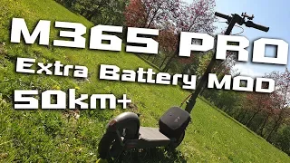 Xiaomi M365 PRO external Battery MOD 🛴⚡ Range +100% 50km+ 😍 How To 👍