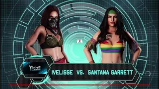 WWE 2K18: Ivelisse Vs Santana Garrett