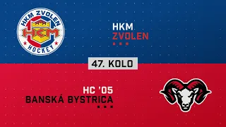 47.kolo HKM Zvolen - HC 05 Banská Bystrica HIGHLIGHTS