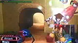 Kingdom Hearts - Lv. 17 Pot Centipede (Expert Mode)