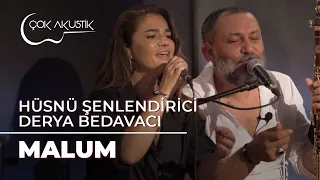 Hüsnü Şenlendirici Çalıyor, Derya Bedavacı 𝐂̧𝗼𝐤 𝐀𝐤𝐮𝐬𝐭𝐢𝐤 Söylüyor; "Malum" #ErcanSaatçi